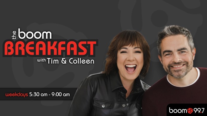 The boom Breakfast with Tim and Colleen
