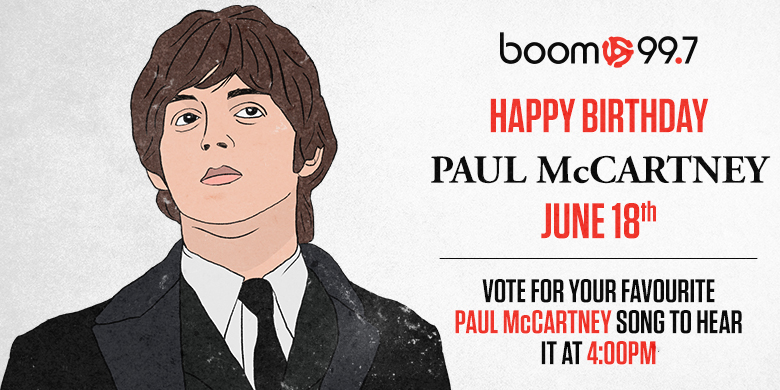 Happy Birthday Paul McCartney | boom 99.7