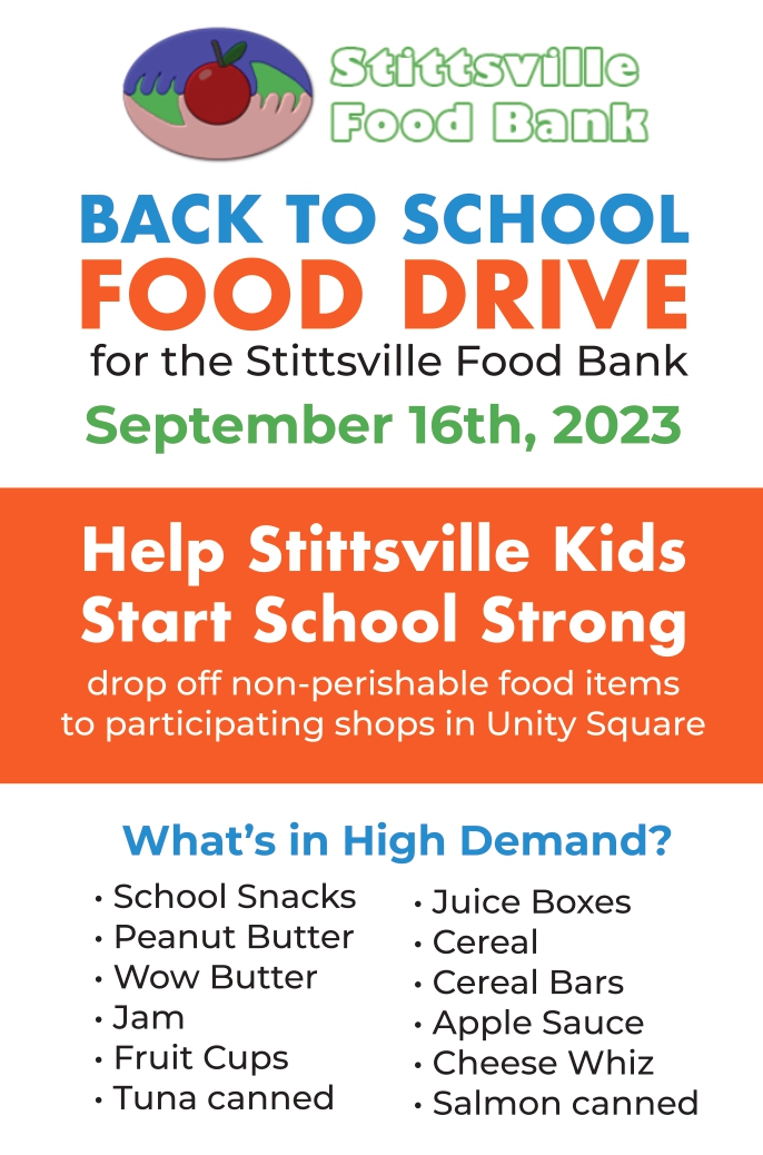Back to School Food Drive - Vimarsana News