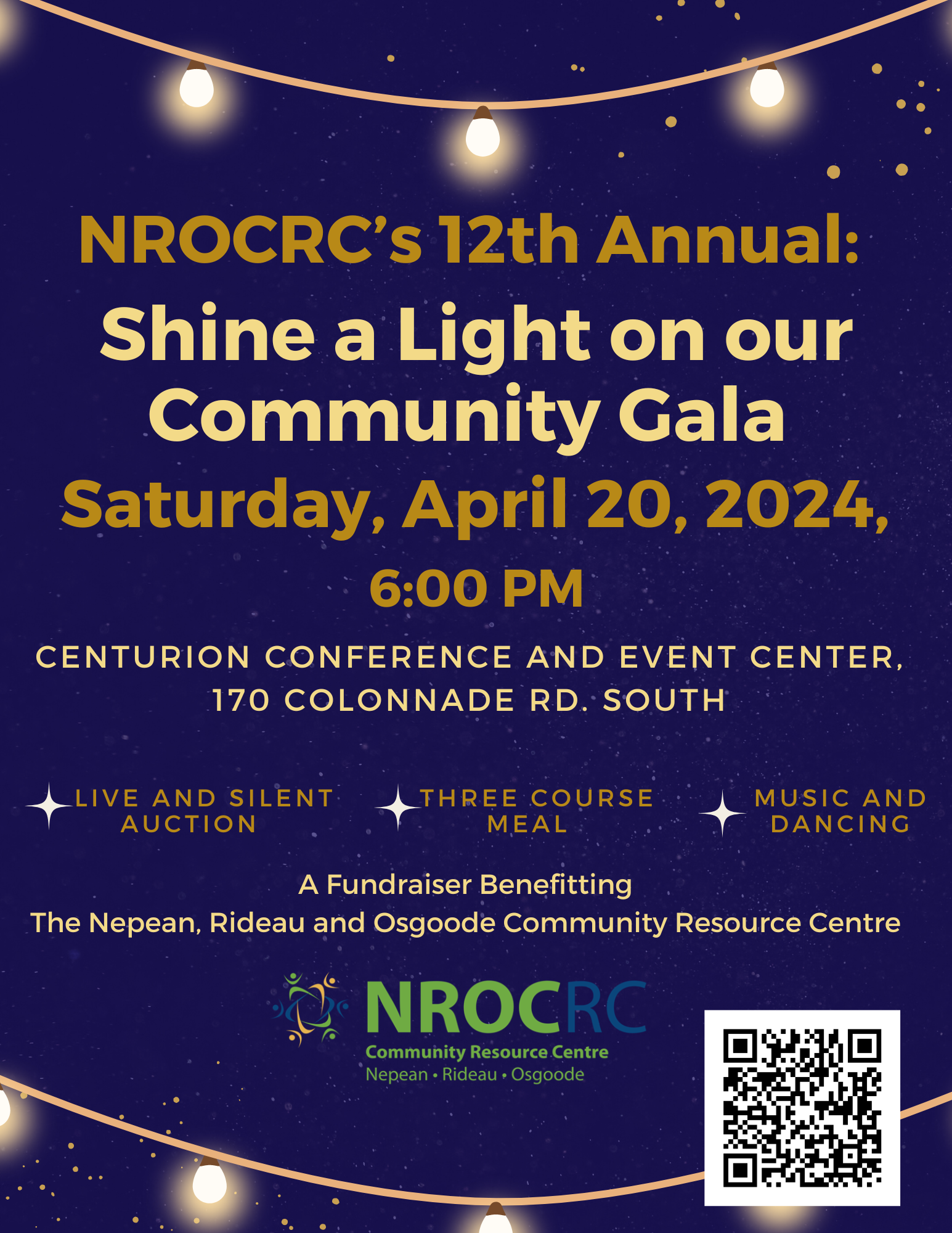 NROCRC 12th Annual: Shine a Light on our Community Gala | boom 99.7