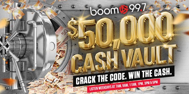boom 99.7’s $50,000 Cash Vault